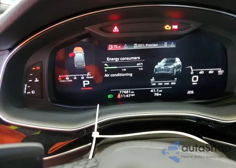 2021 Audi Q7 Premium Plus z USA, uszkodzony, nr VIN WA1LXAF7XMD023183